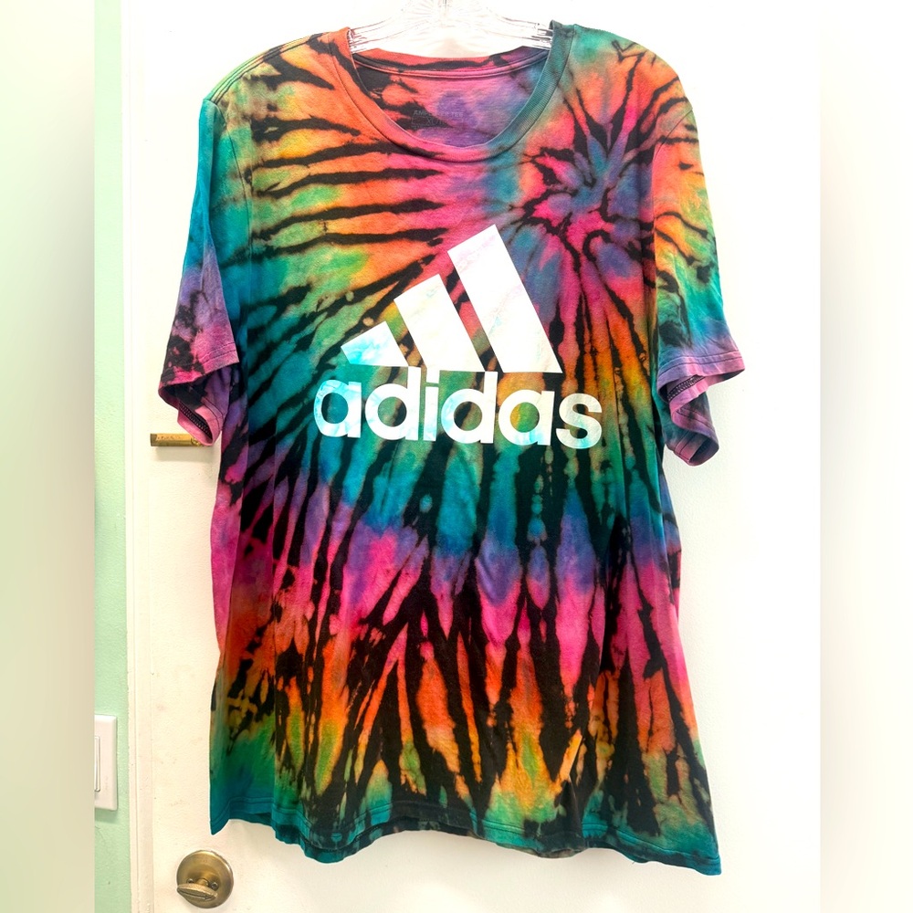 Adidas Pink and Purple Amplifier Tee